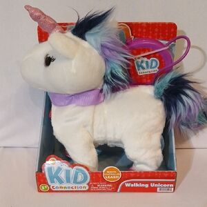Kid Connection Magical Walking Unicorn - White and Purple